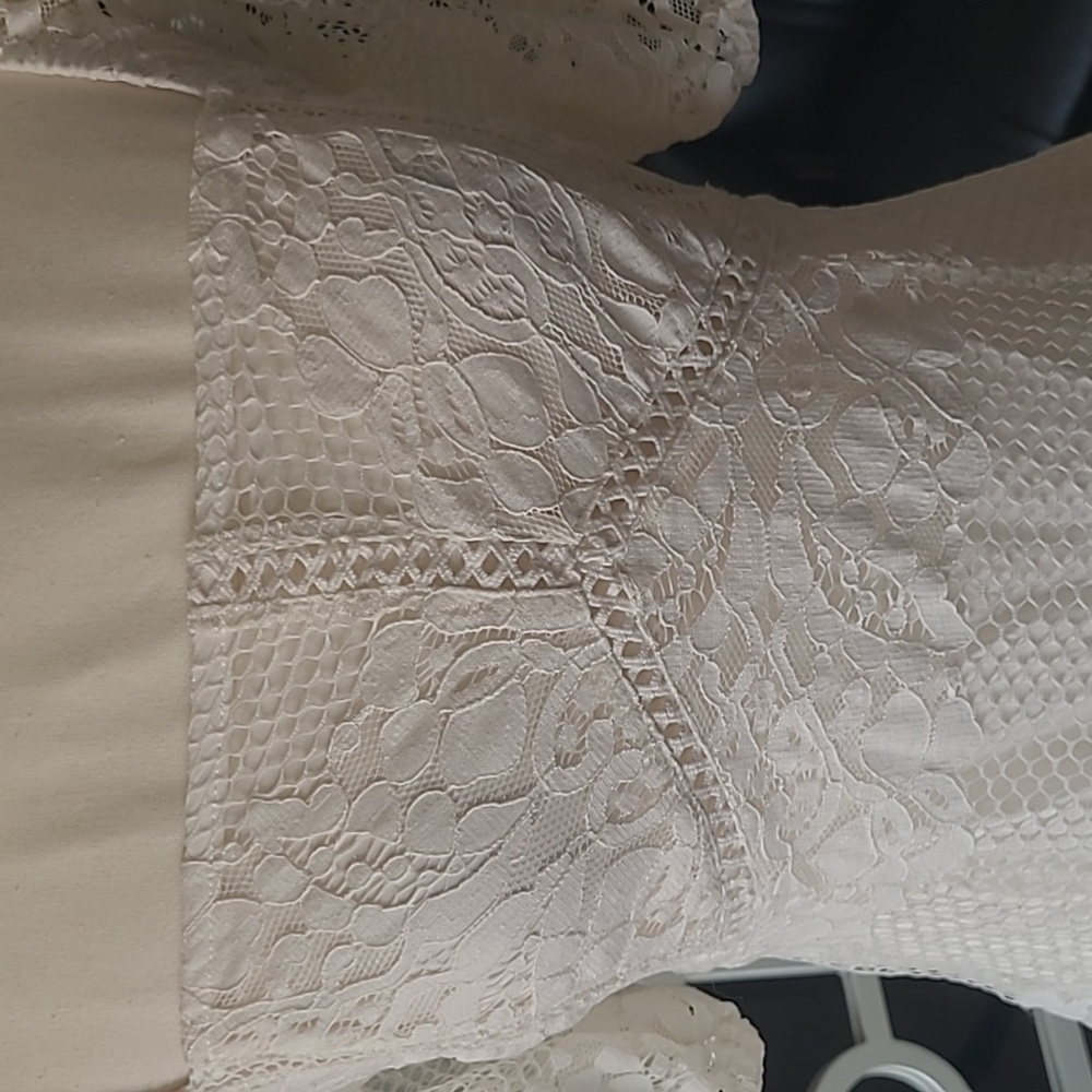 FREE PEOPLE White Babydoll Dress - Picture 13 of 15